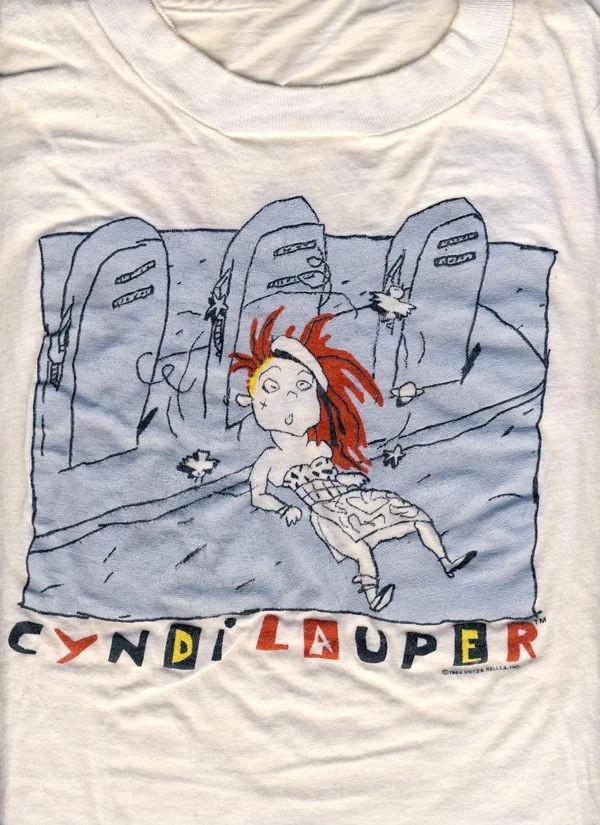 

1984 Cyndi Lauper Fun Tour T-Shirt Cotton Tee All Size AN53330 Unisex T-Shirt L