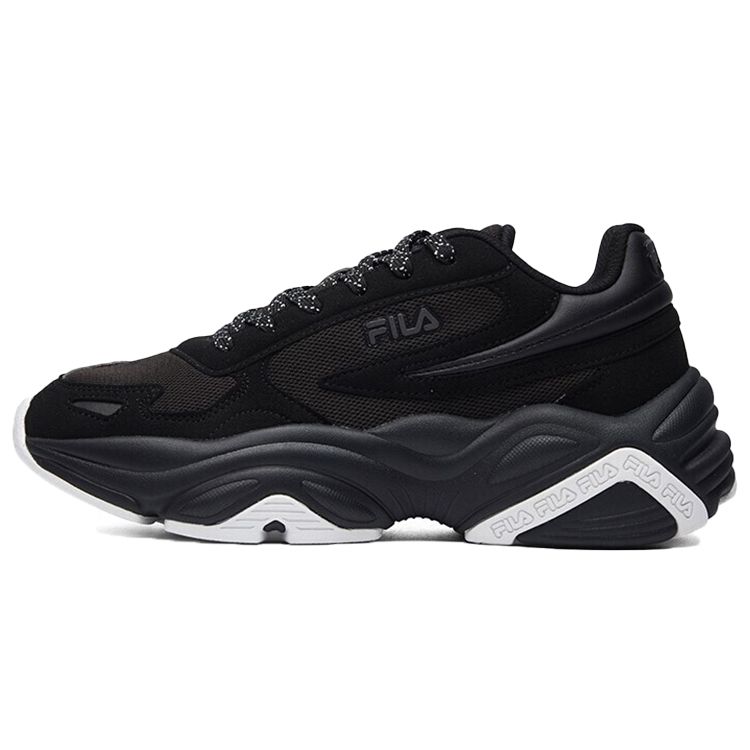 Fila Mesh Comfortable Low-Top Lifestyle Sneakers Women Sneakers Black F12W111123FBK