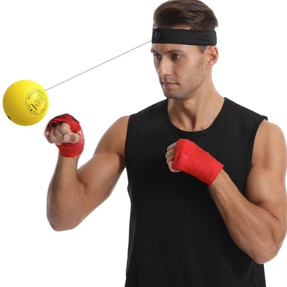 Verhoging Reactie Boksen Speedball Snelheidstraining Boksen Vechtbal Boksen Reflexbal Set Fitness