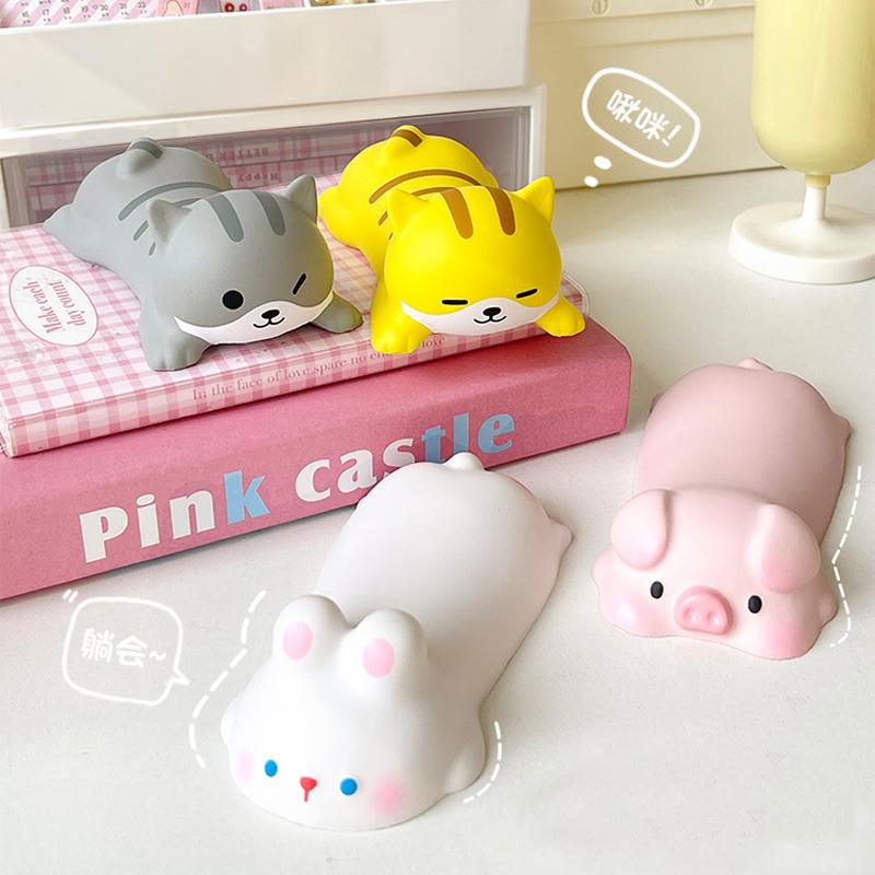 Mouse Pad Wrist Pad For Girls, Cute Cartoon Office Desktop Pad To Relieve Wrist And Hand Support, Hand Pillow.