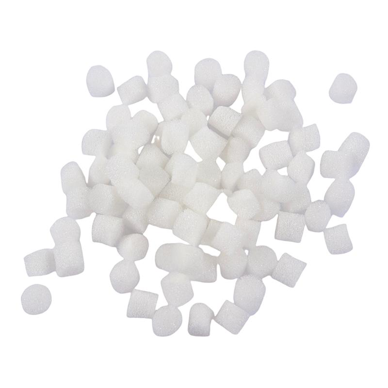 100 buc filtru de aspirație pentru puncte negre din bumbac filtru burete 12 mm filtru burete