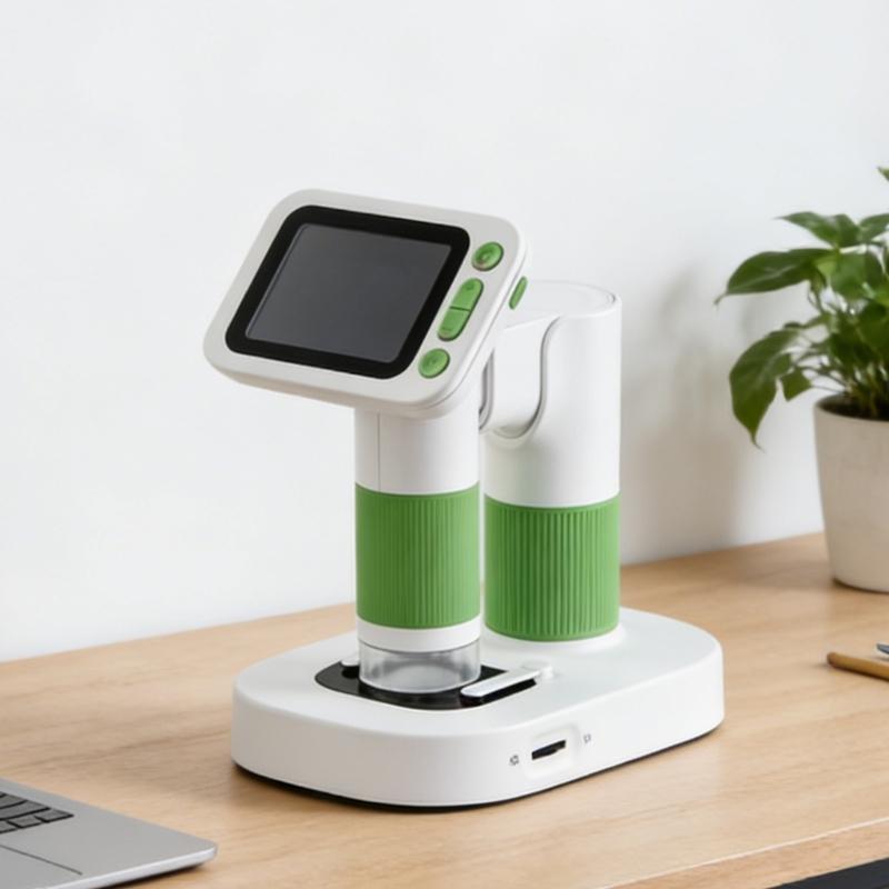 1000x Magnification Microscope Desktop & Handheld Magnifier Support PC Educational Science Toys Microscopes for Kids