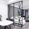Folding Wrought Iron Mesh Display Stand for Children's Books & Artworks