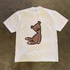 T-shirt Mr Bean 100% Puro Cotone Unisex Manica Corta Girocollo Leggera Traspirante Quotidiano Casual da Spiaggia Magliette per Adulti