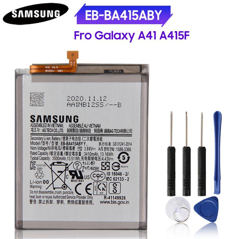 Original Replacement Battery EB-BA415ABY For Samsung Galaxy A41 A415F 3500mAh