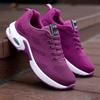 Women Hiking Shoes Platform Casual Lace Up Sneakers Flat Bottomed Mesh Breathable Running Thick Sole Autumn Sneakers Tenis Shoes