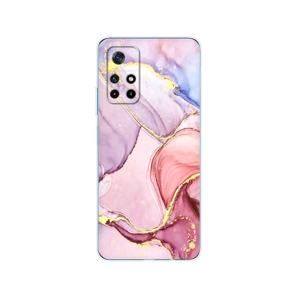 Dla POCO M4 Pro 5G etui miękkie silikonowe etui plecki z tpu dla Xiaomi POCO X4 Pro 5G etui na telefony POCO M4Pro 4G 2021 6.6 cala odporne na wstrząsy
