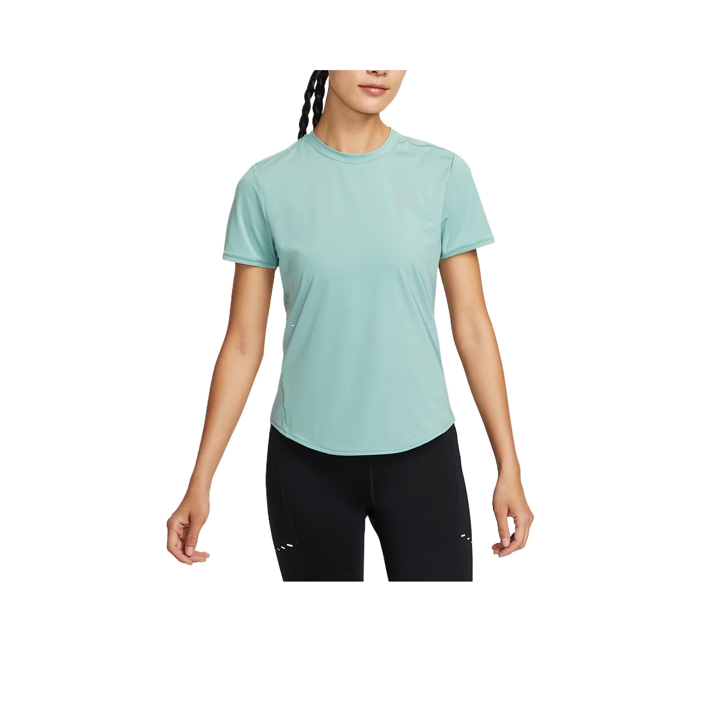 Nike Dri-Fit Удобная Модная Простая Однотонная Футболка с Коротким Рукавом Женские Топы HM9699017 M