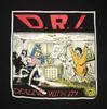 Tricou Negru Bumbac pentru Bărbați Imbecili Murdari și Putrezi Rari Deal With It S-234XL BO044 Tricou Unisex