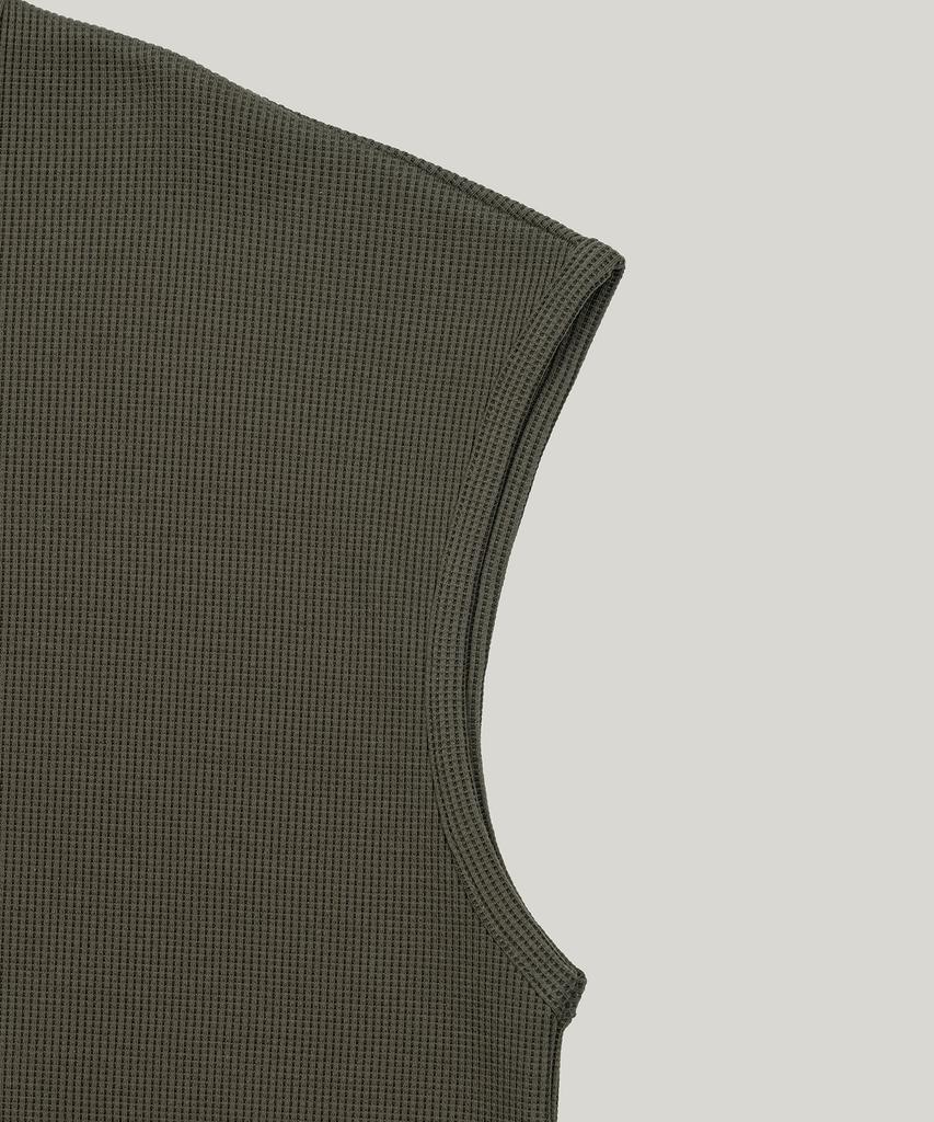 Peullojeulum Soft Waffle Sleeveless [Khaki]
