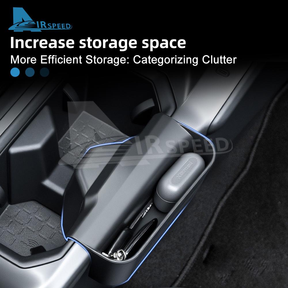 Premium ABS Hanging Drink Holder Bin For Toyota RAV4 2026-2027 Center Console Organizer Tray Car Interior Accessories Kit