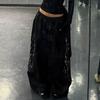 Damen Frühlings High Waist Koreanischer Stil Kordelzug Weite Hosen