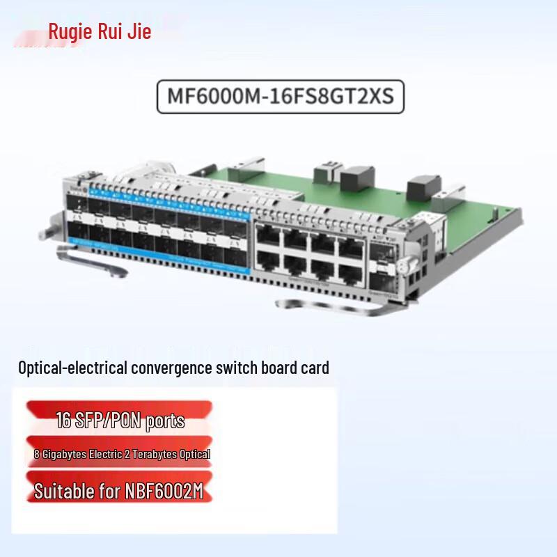 

Ruijie MF6000M Series Modular Optical Network Switch Card