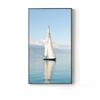 Sailboat Backlight Posters and Prints Ocean Landscape Canvas Paintings Wall Art Picture Home Decor for Living Room Bedroom