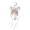 Charm Ballet Key Holder Accessory Multipurpose with Sturdy Ribbon Detail Fashion Accessory for Trendy Women Ladies