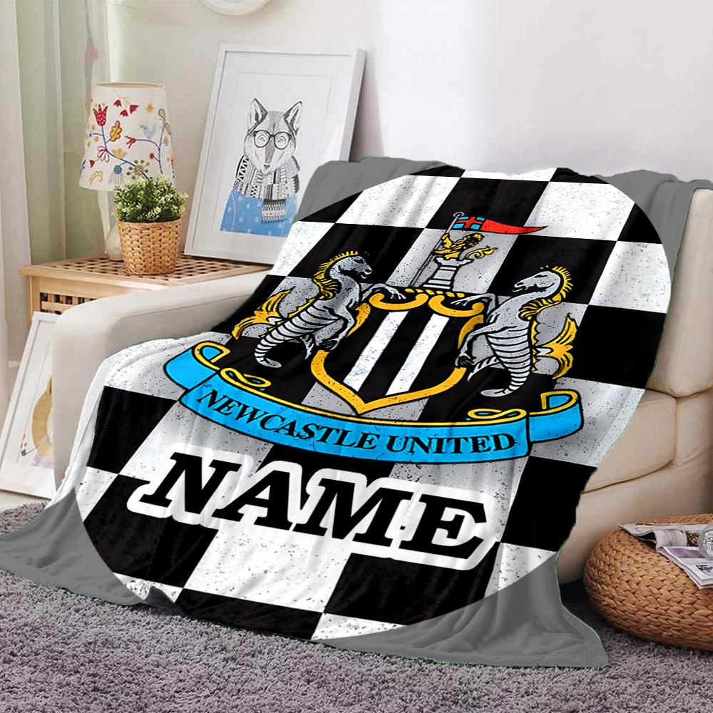 Custom Name "Juventus Crest Badge" Blanket for Couch & Bed, Plush Cozy Fuzzy Blanket Super Soft & Warm Blankets for Fall and Winter. 0908275