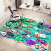 1pc Inanimate Insanity Print Area Rug - Soft, Washable Non-Slip Indoor Mat, Living Room, Home Office Decorative Rug,Office Decorative