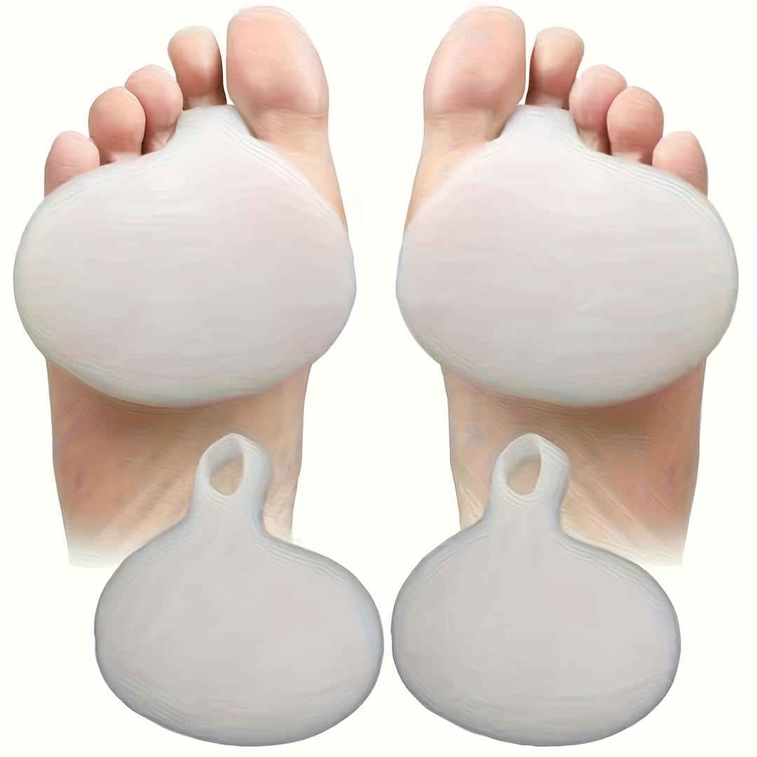 

4pcs Silicone Gel Insole - Foot-Specific Metatarsal Pads, Foot Care Additions, Forefoot Pads