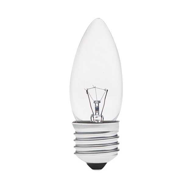 Zestaw 10X Żarówka Świecowa Przeźroczysta Spp E27 60W
