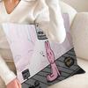 My FFriend Pink Rabbit Funny Anime Pillow Gift Home Office Decoration Bedroom Sofa Car Cushion Cover Case x