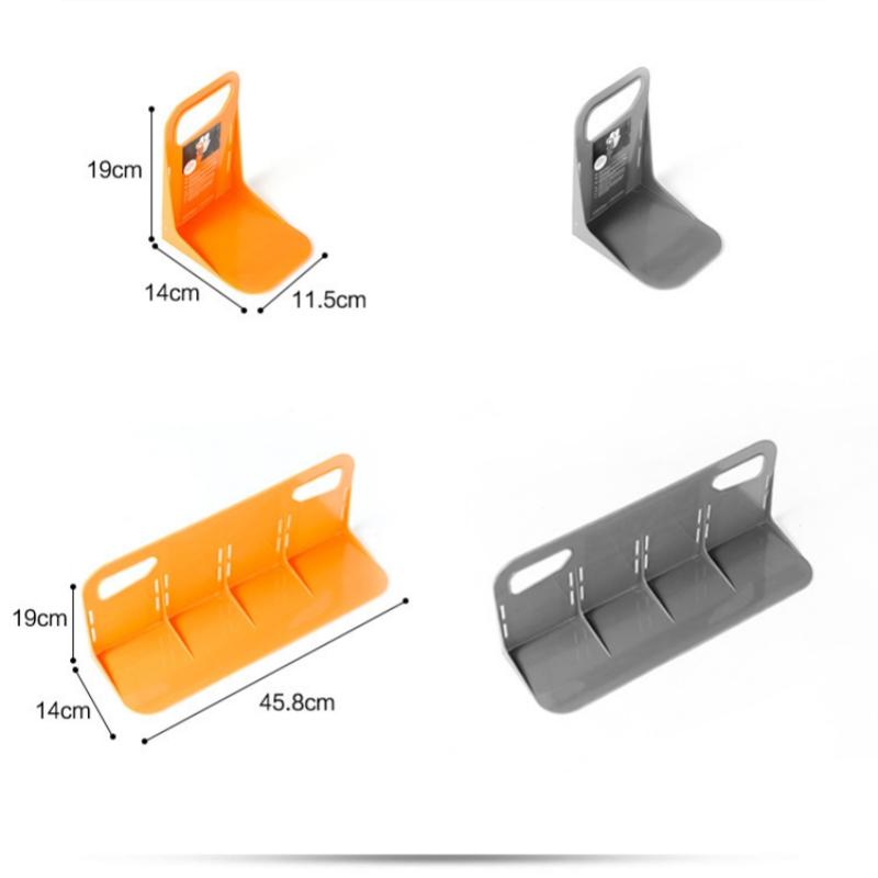 Auto Kofferraum Aufbewahrungsbox feste Trennwand Auto Organizer Aufbewahrungsbox Kippschutz Kunststoff Trennwand Halterung