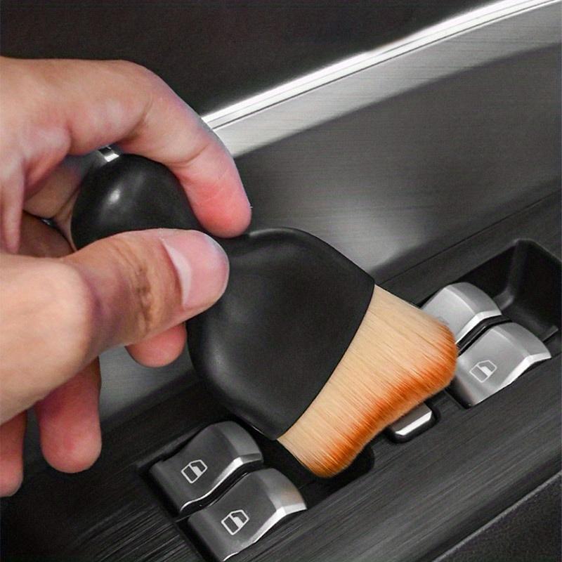 1 Stück weiche Staubentfernungsbürste für den Autoinnenraum – einfache Reinigung für Klimaanlagenauslässe