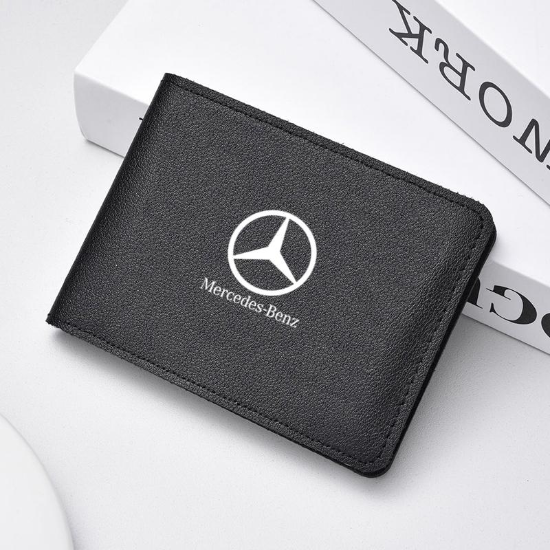 Car Ten-card Driver License Cover PU Leather Car Driving Documents Case Credit Card Holder For Mercedes Benz W210 W211 W212 W221 QC1