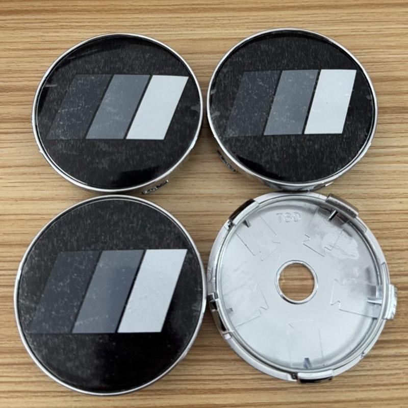 4pcs 56mm 60mm Universal Car Wheel Center Cover Hub Cap Sticker Replacement