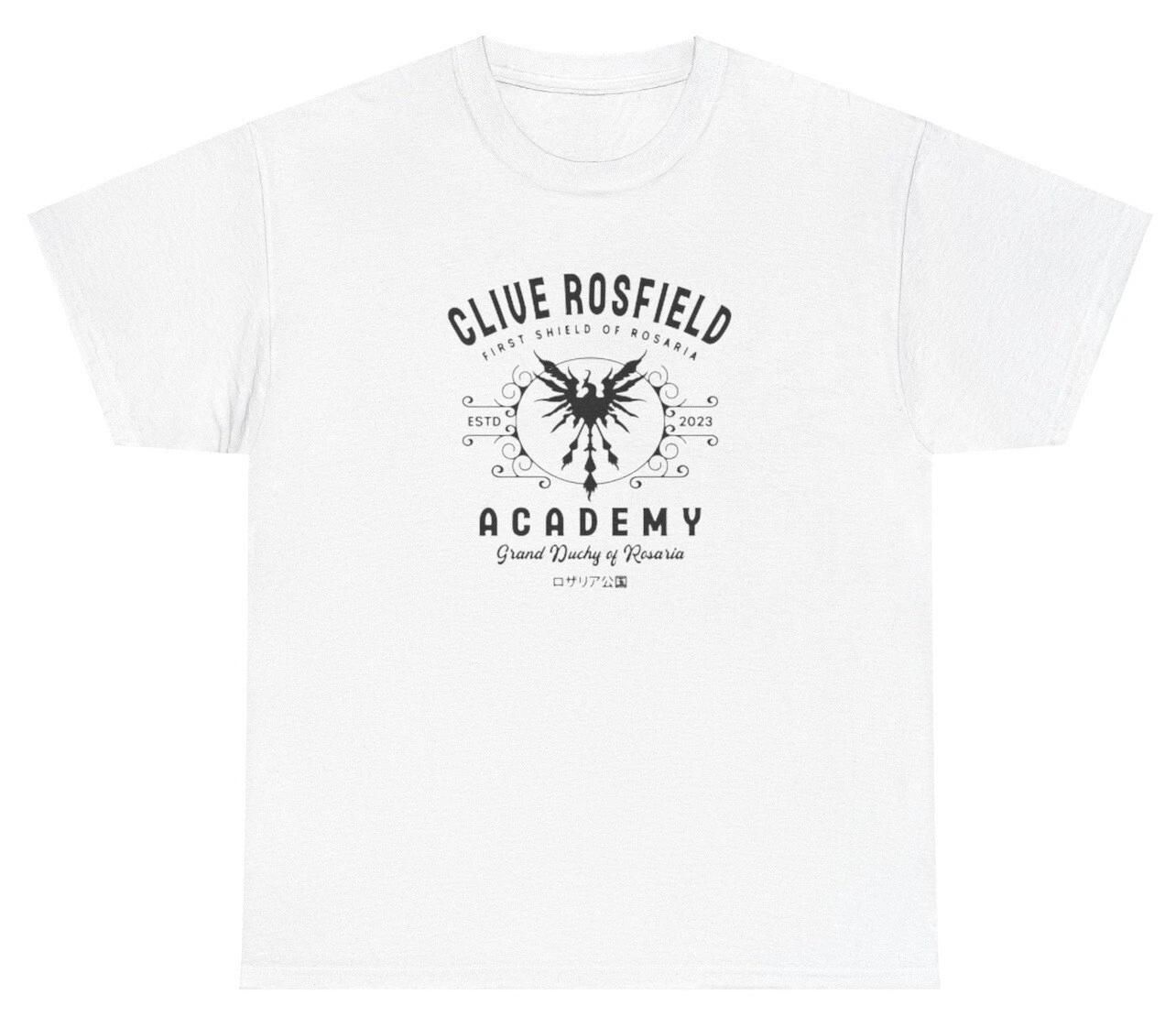 

Clive Rosfield T Shirt Academy Final Fantasy 16 XVI Graphic Gamer Lover Gift Tee S