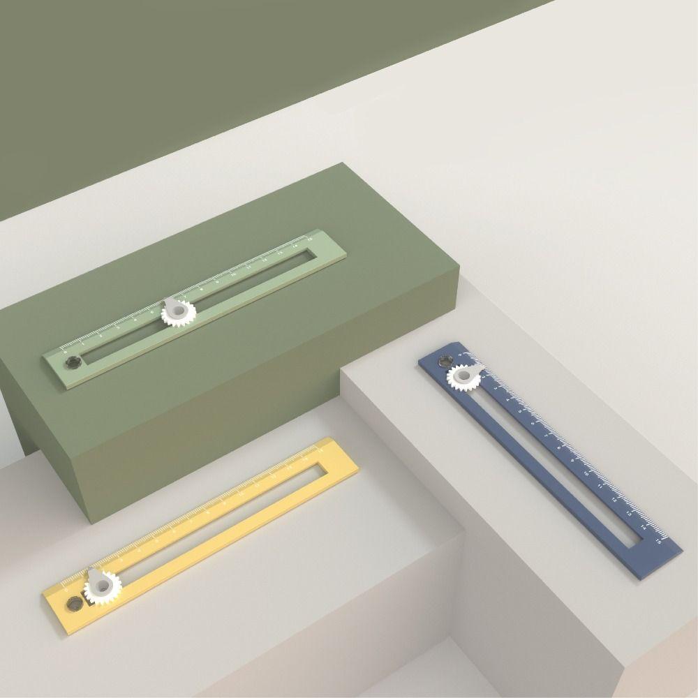 Multi-function Compass Ruler 2 in 1 DIY Circle Tool Professional Geometric Ruler  School Office