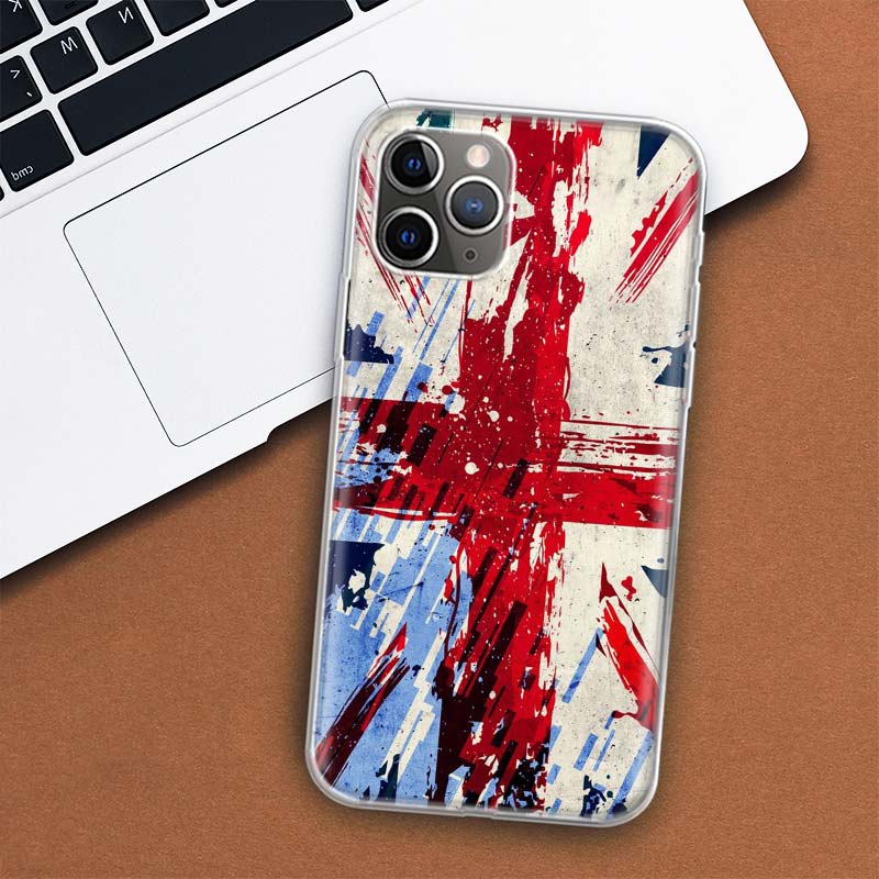 

Чехол для телефона London United Kingdom England Flag для Apple iPhone 11 12 13 14 Pro 7 XR X XS Max 6 6S 8 Plus + Mini 5 SE с принтом, мягкий iPhone 11