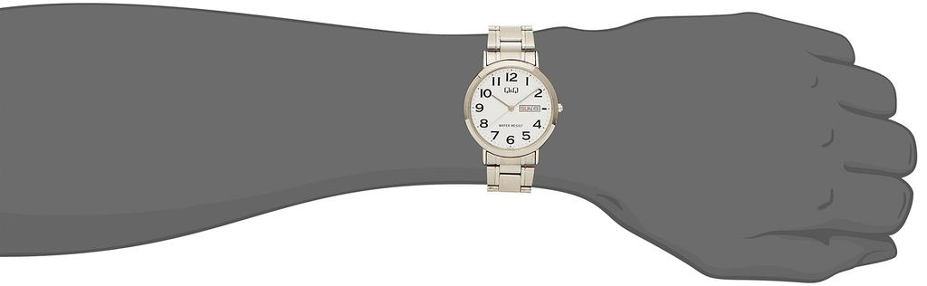 Citizen Standard Silber Uhr Q&Q A202-204 Herren