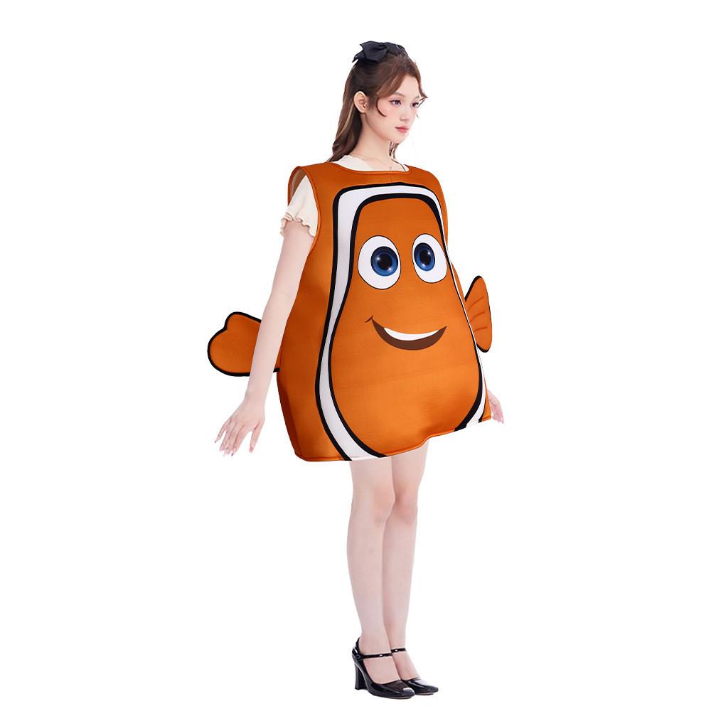 Nemo Cosplay Dory Costume With Soft Polyester For Halloween Party Events Themed