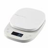 Kitchen Scale with Timer, Max 2kg, Minimum 0.1g Display, White, HCS-KS03WH