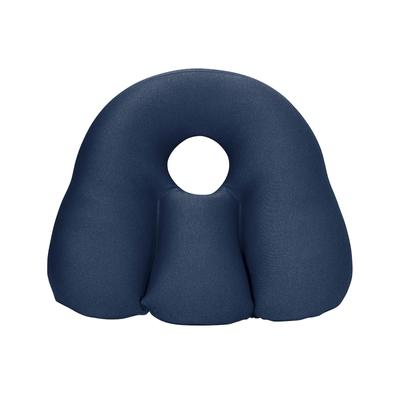 MOGU Cushion Navy Width 45cm X Height 40cm X Height 9cm Premium Hole Seat Cushion Approx.