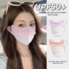Women's Anti-UV Sunscreen Mask with Eye Corner Protection - Ice Silk Full Face Cycling Sunshade for Summer 2025