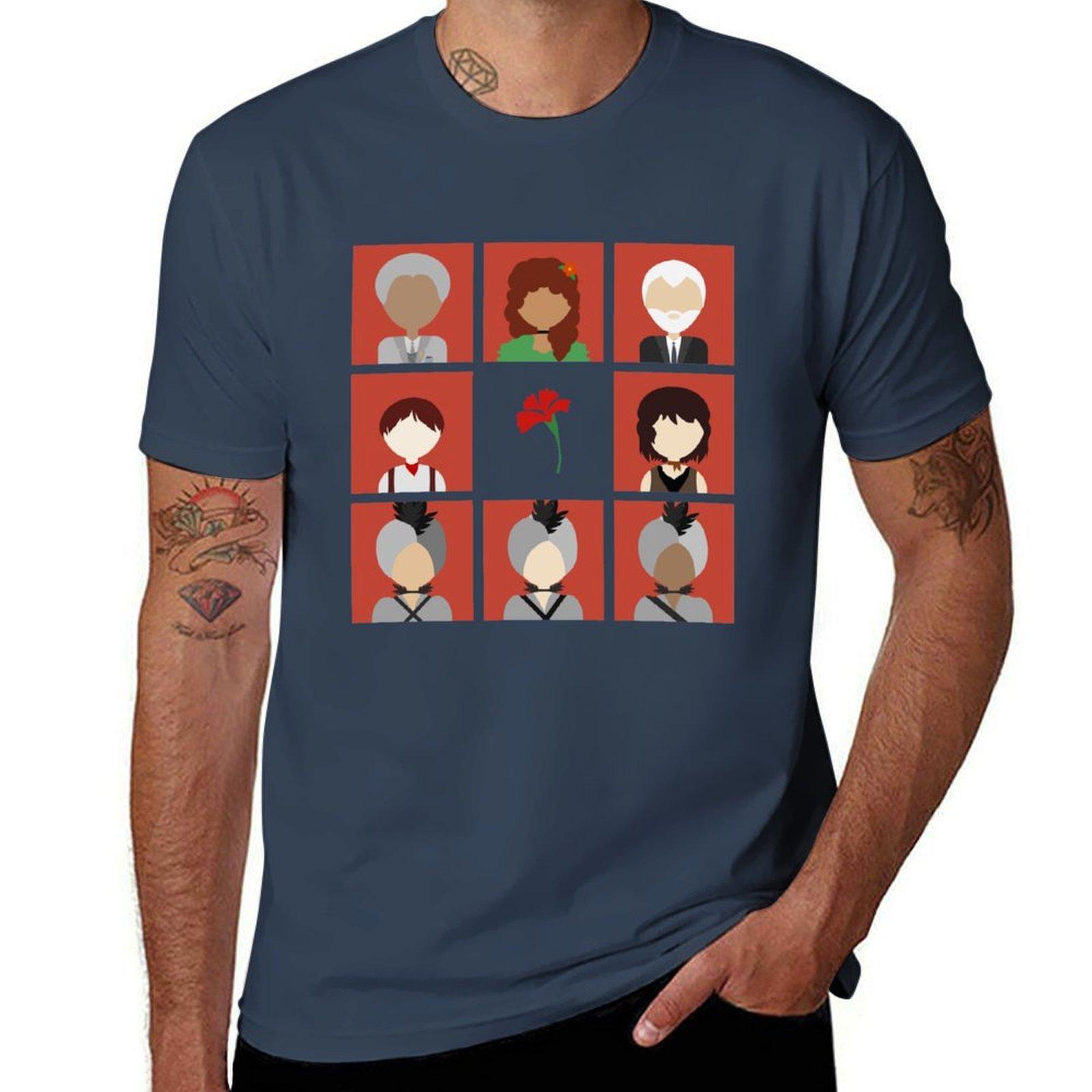 Футболка Hadestown Icons хлопковая футболка мужская базовая футболка смешные футболки хлопковая футболка S