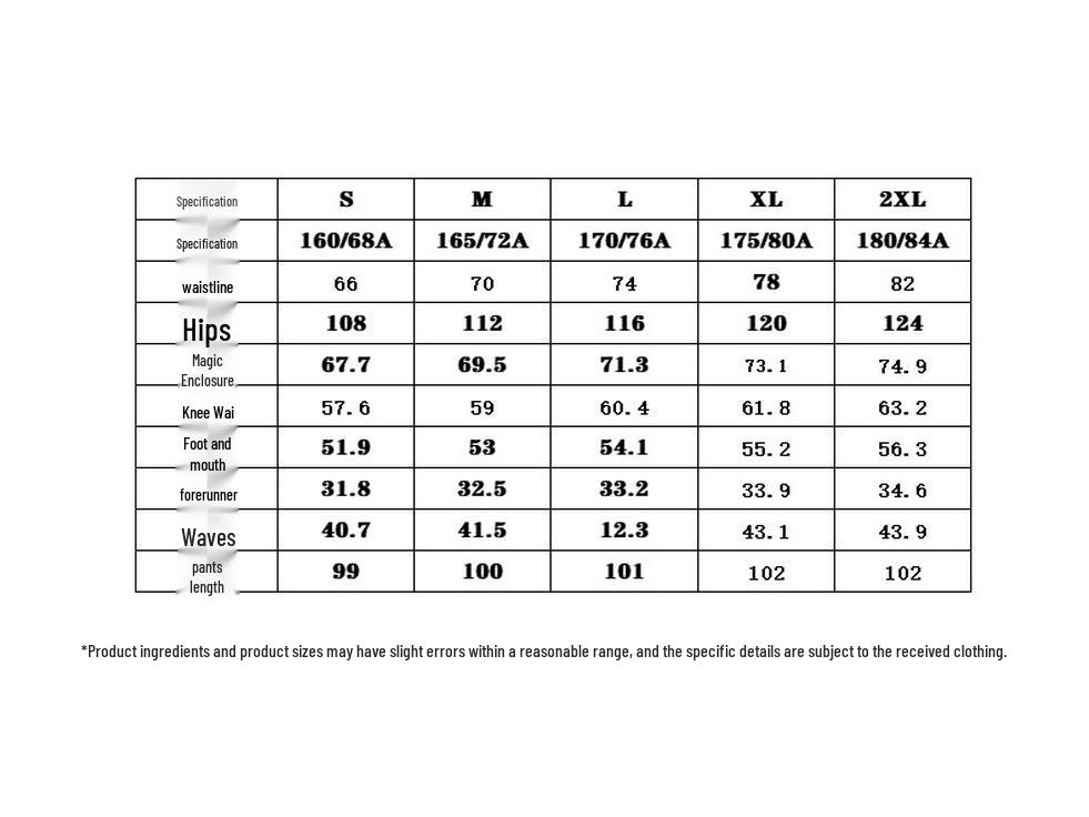 Yalu Unisex Pleated Quick-Dry Parachute Pants