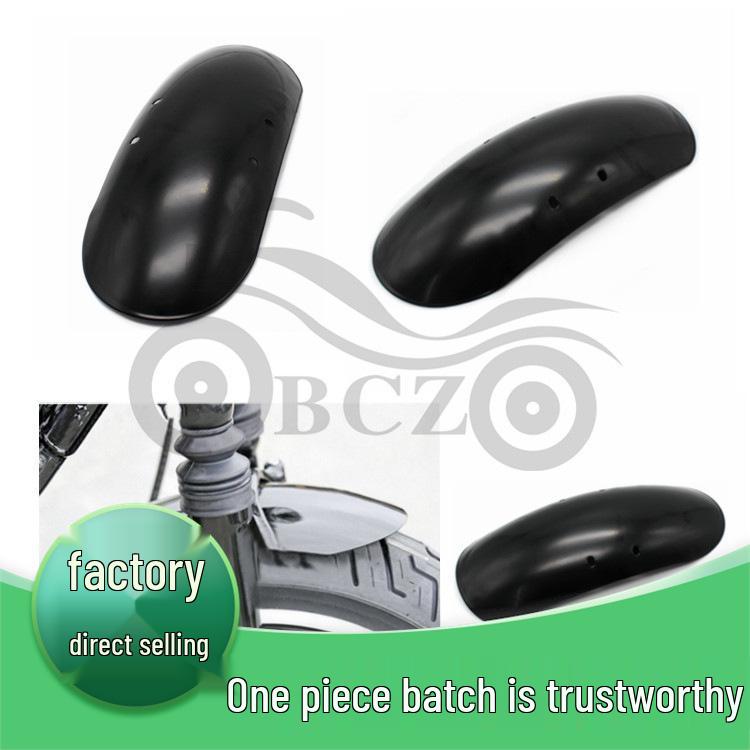 Motorcycle Cruiser Front Short Fender - Retro Style Mudguard Front Short Mudguard
