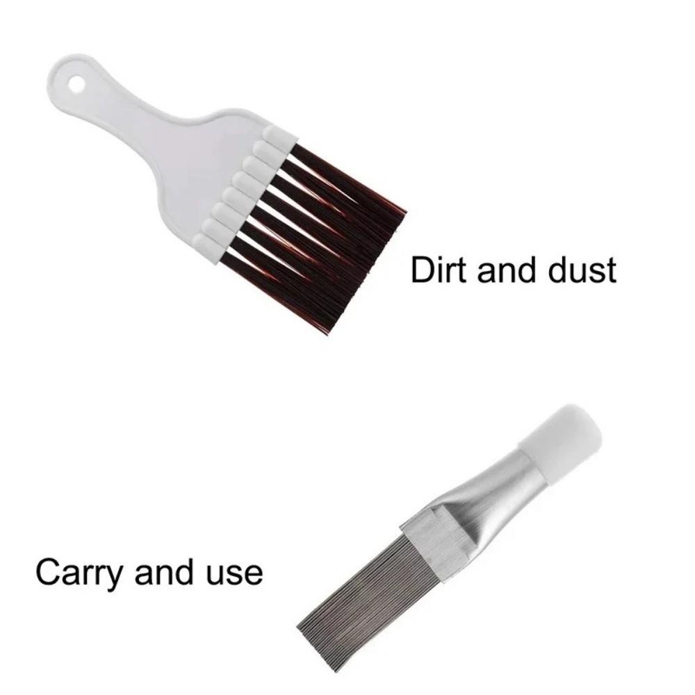 2Pcs/Set Fin Comb AC Fin Cleaning Brush Cleaning Brush Coil Comb Clean Tools  Condenser Cleaning