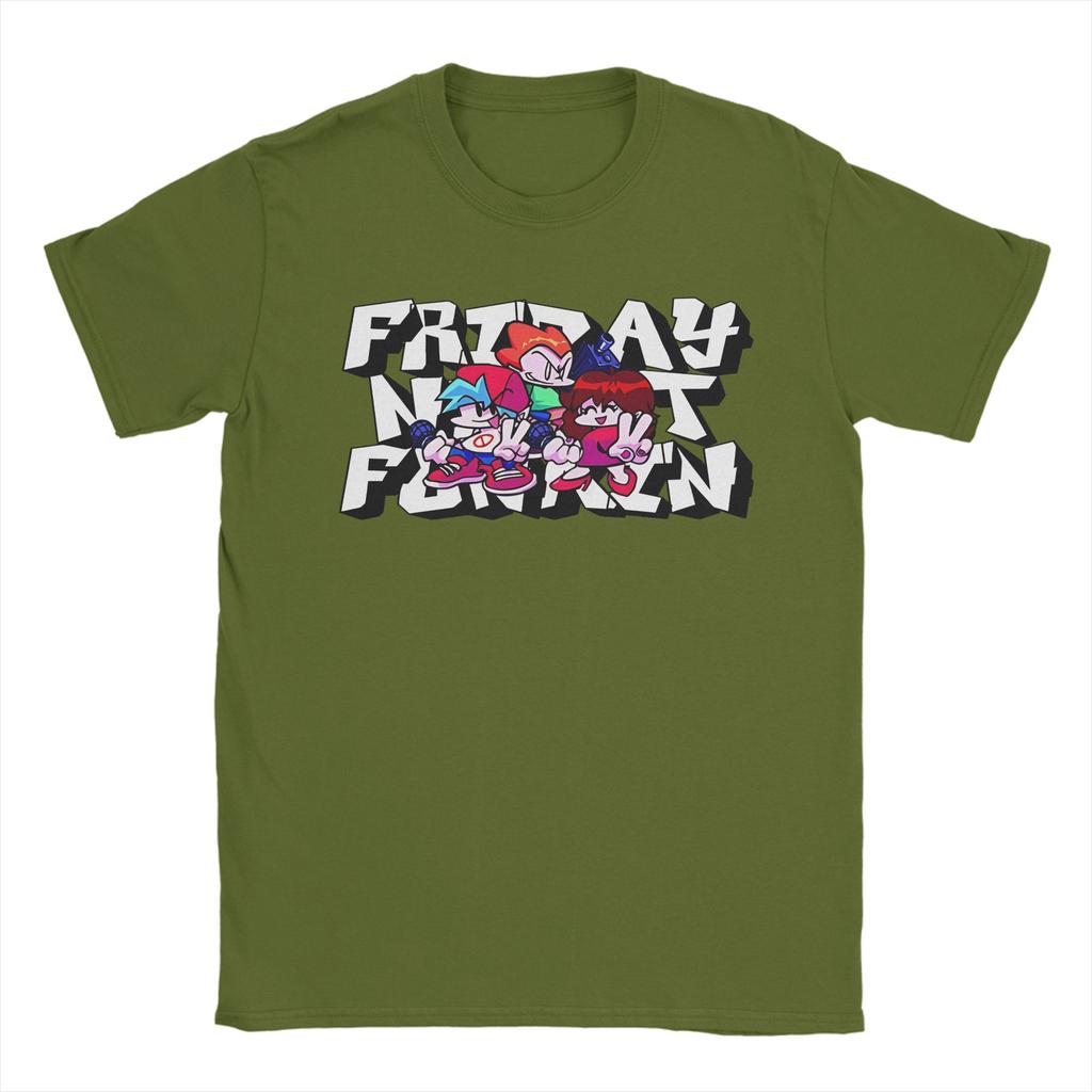 Men Women Graphic Printing Friday Night Funkin Graffiti  T Shirt Tee 100% Cotton  T-shirts Clothing