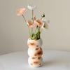 Handmade Cartoon Cat Decorative Flower Arrangement Living Room Floral Art Unique Ceramic Cute Home Decorations