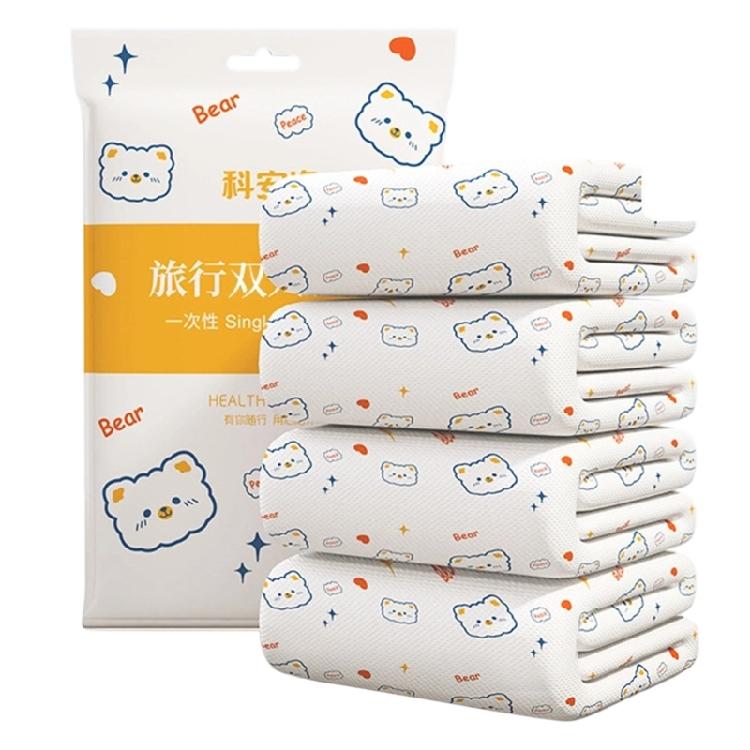 Disposable Bed Linens Not Woven Fabric Dustproof Protection Bed Sheet Suitable For Hotel Dormitory Stays
