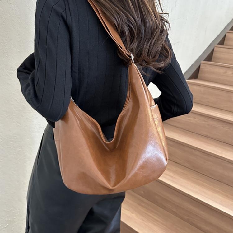 PU Leather Crossbody Sling Bag Crossbody Shoulder Bag Adjustable Strap Handbag