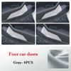 For Volkswagen Lavida 2018-2026 Car Door Slot Storage Box Leather Protective Pad Cover Glove Box Storage Barrel Interior Storage