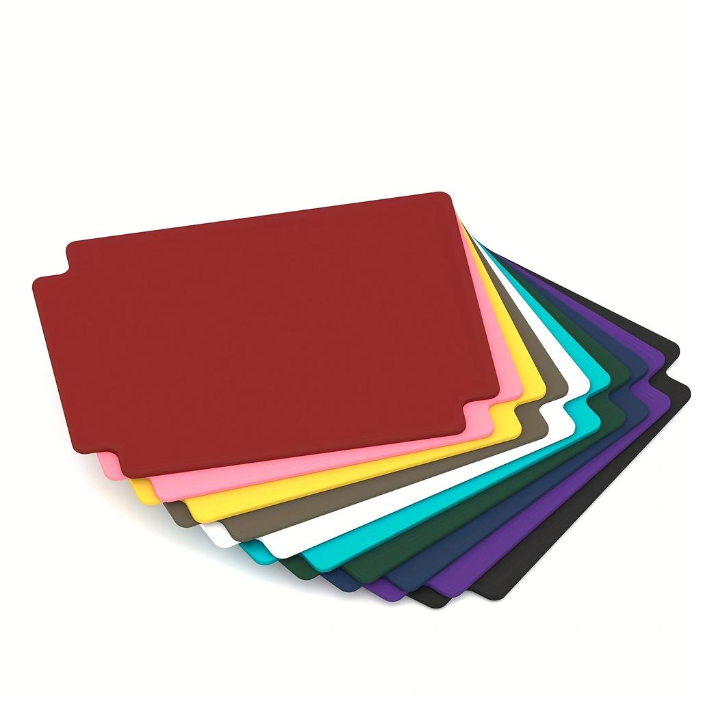 Trading Card Dividers for Storage Box, Muliticolor Dividers, 10 Colors Separator with Tabs, Fits for TCG 3.76 x 2.75 Inch