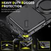 Armor Magnetic Bracket Case For Infinix Note 50 40 Pro Plus Hot 60i  50i Smart 10 9 Plus Tecno Spark Go 5G Lens Protection Cover