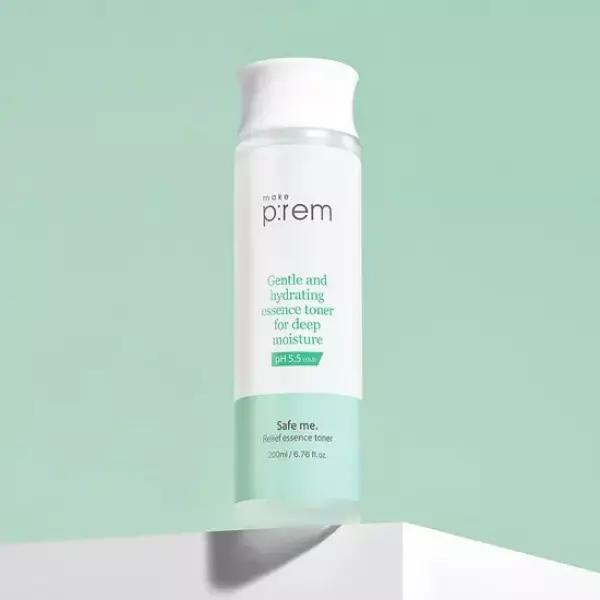 Make P:REM Safe Me Relief Essence Toner 200ml All-day Hydration Care
