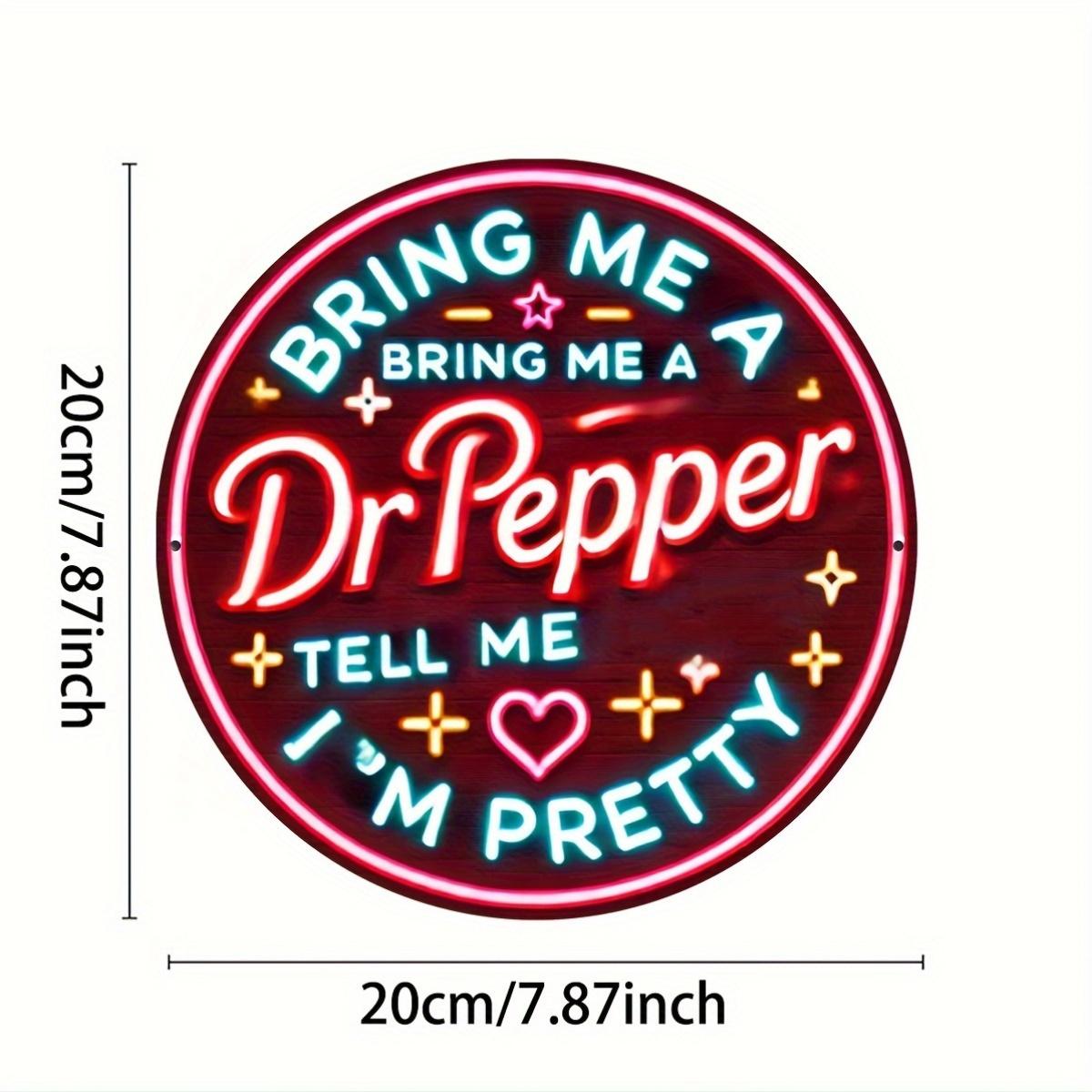 

Пожалуйста, принесите мне неоновую вывеску «Sprite» размером 8x8 дюймов. (20x20 см), круглая алюминиевая настенная живопись, прочная, водонепроницаемая, подходит для дома чёрный