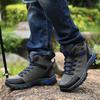 Paar Outdoor-Wanderschuhe Herbst und Winter High-Top-Schuhe Wandern Offroad-Schuhe verschleißfest und rutschfest Herren Freizeitschuhe